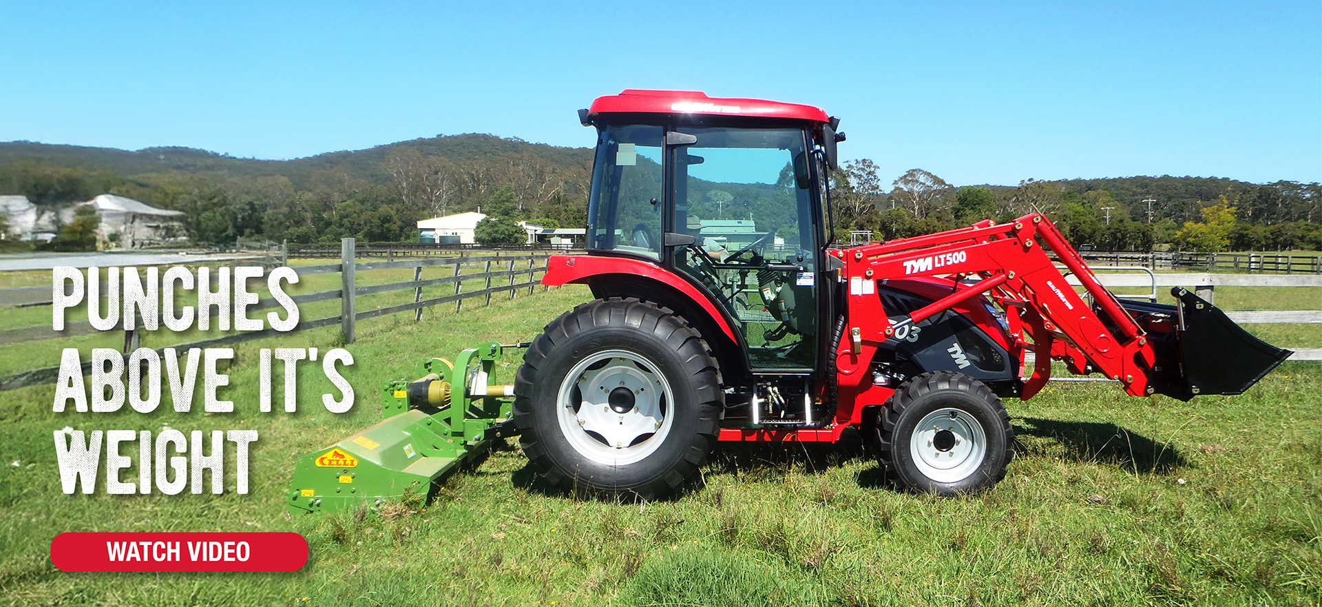TYM T503 HST Cabin Tractor